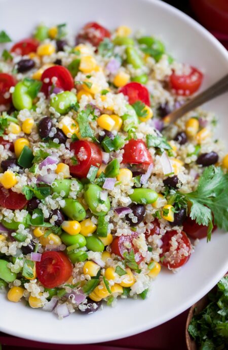 cilantro-lime-quinoa-salad recipe